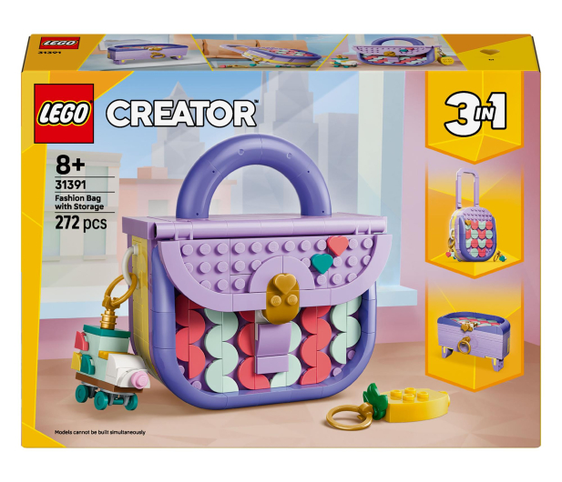 LEGO CREATOR 31391 Modna torebka ze schowkiem - 1529755 - zdjęcie